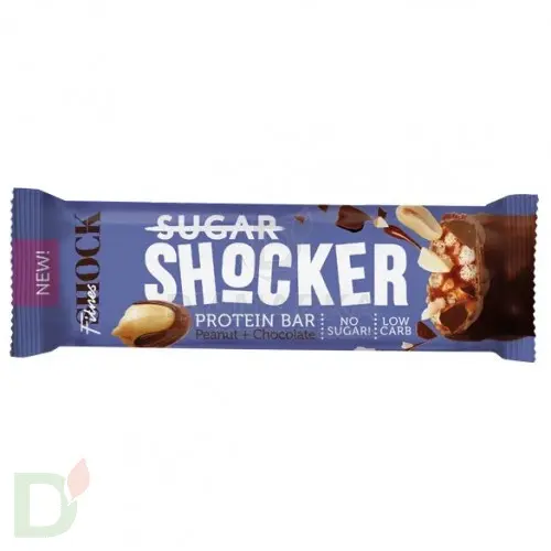 Батончик глазированный FitnesShock SHOCKER арахис-шоколад 35гр. в Ростове-на-Дону
