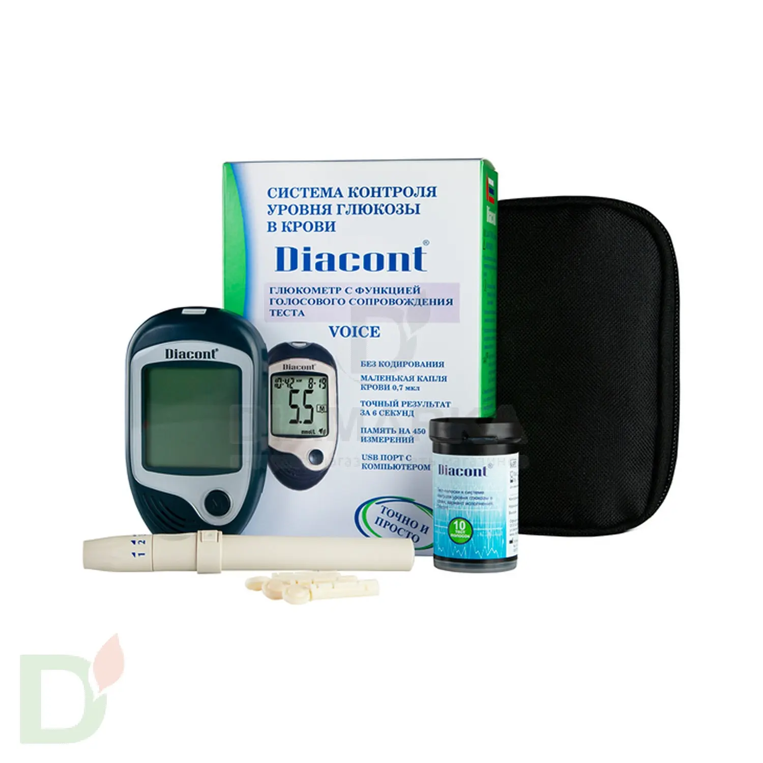 Глюкометр говорящий Diacont Voice в Ростове-на-Дону