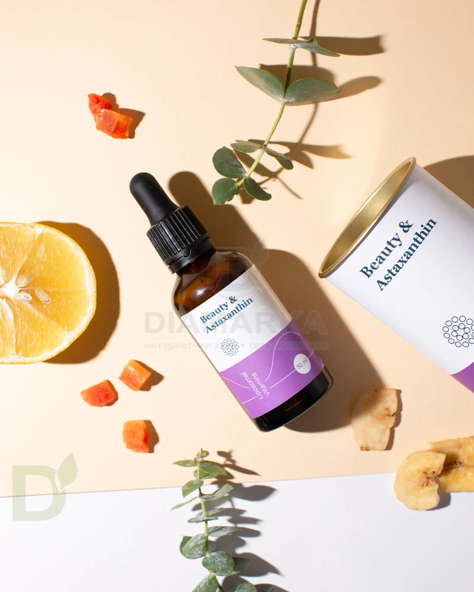 Витамины Liposomal Vitamins Astaxanthin/Астаксантин 50мл флакон в Ростове-на-Дону