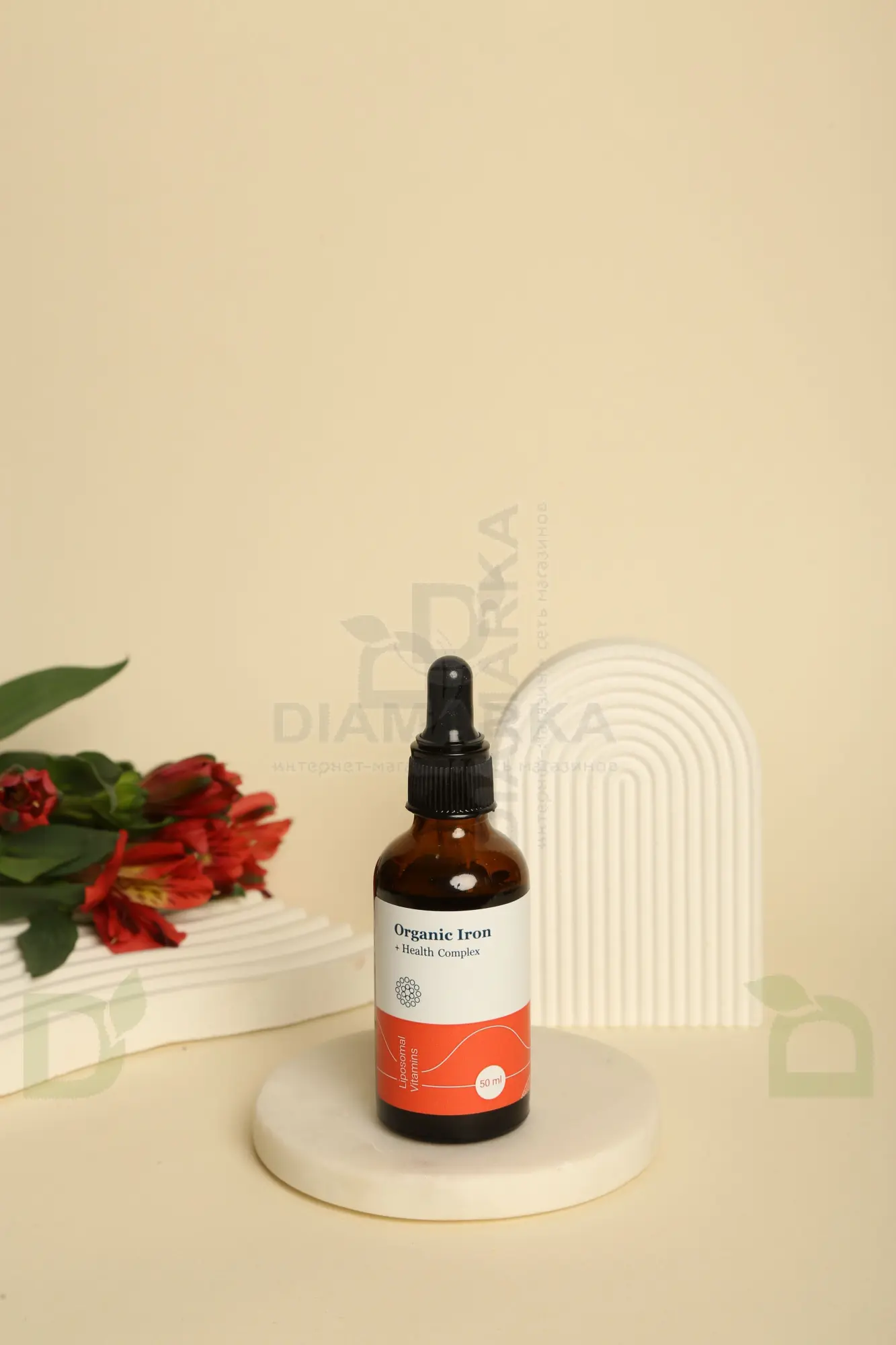 Витамины Liposomal Vitamins ORGANIC IRON 50мл флакон в Ростове-на-Дону