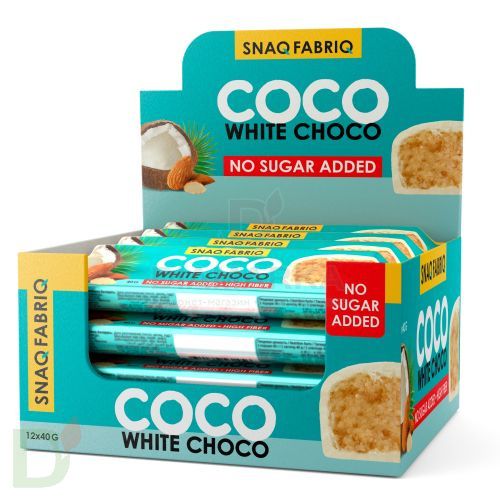 Батончик Snaq Fabriq глазированный Кокосово-миндальный десерт 40гр* в Ростове-на-Дону