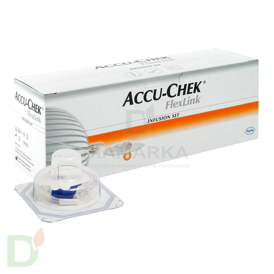Акку-Чек Флекс-Линк 8/80, инфузионный набор, 1 шт.