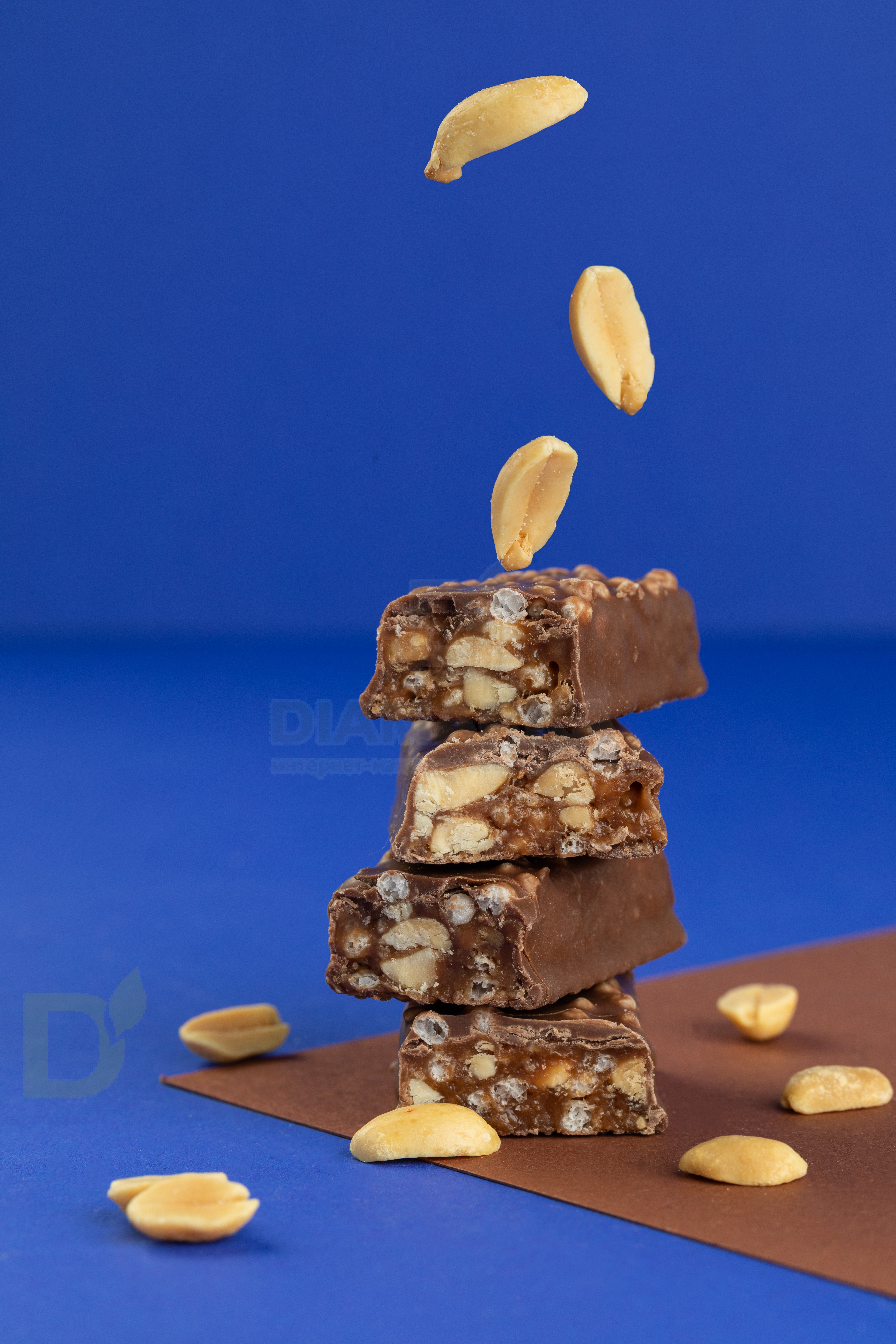 Батончик глазированный FitnesShock SHOCKER арахис-шоколад 35гр. в Ростове-на-Дону