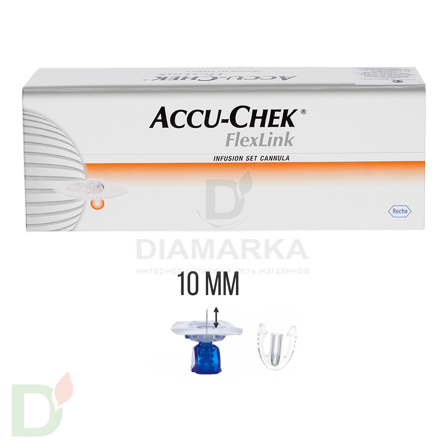 Акку-Чек Флекс-Линк, игла 10 мм (канюля), 1 шт. в Ростове-на-Дону