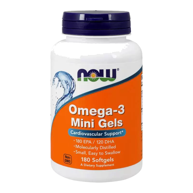 Витамины NOW Омега-3, дополнительный источник ПНЖК, 180EPA/120DHA, 180 шт в Ростове-на-Дону