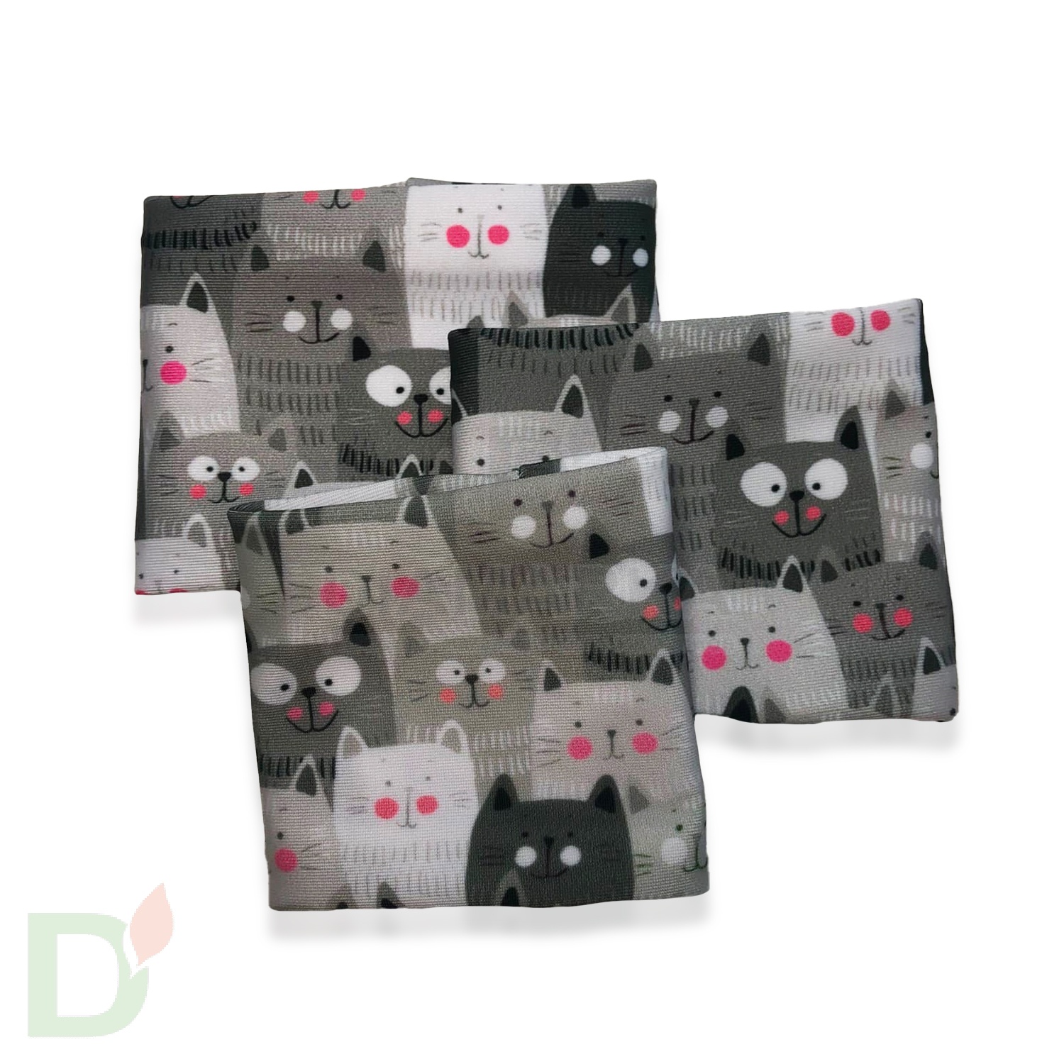 Повязка на руку для сенсора Серые коты