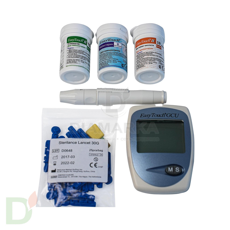 Биохимический анализатор ИзиТач (EasyTouch GCU) (глюкоза, холестерин и мочевая кислота в крови) в Ростове-на-Дону