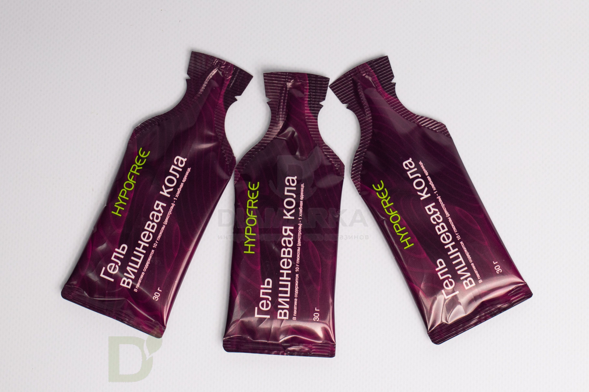 Гель HYPOFREE DIAMARKA 1ХЕ Вишневая Кола, мягкая упаковка, 10 саше по 30мл в Ростове-на-Дону