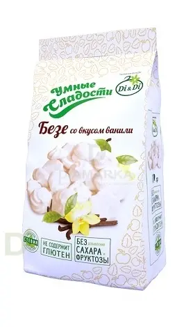 Безе без сахара Умные сладости Ваниль 70гр. в Ростове-на-Дону