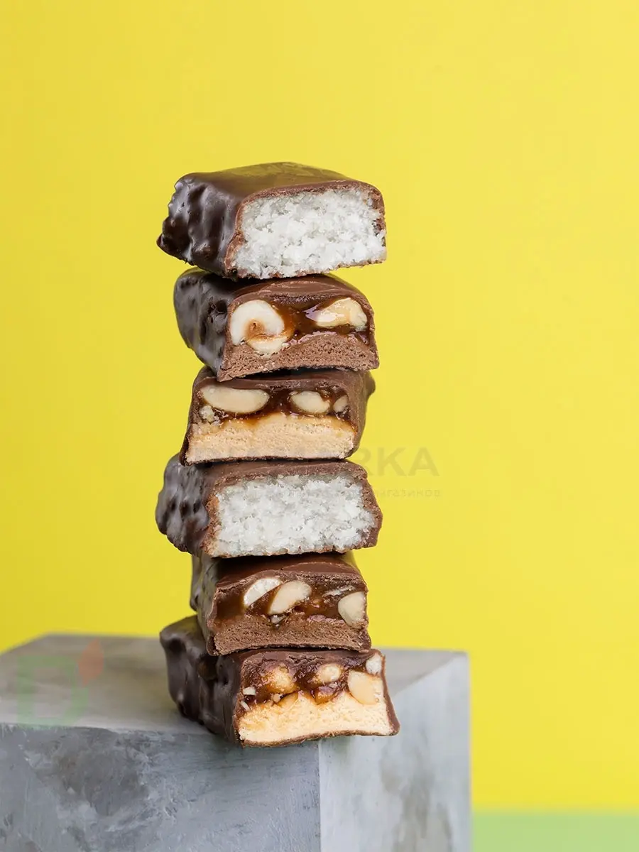 Батончик протеиновый FitnesShock Кокос 50гр. в Ростове-на-Дону