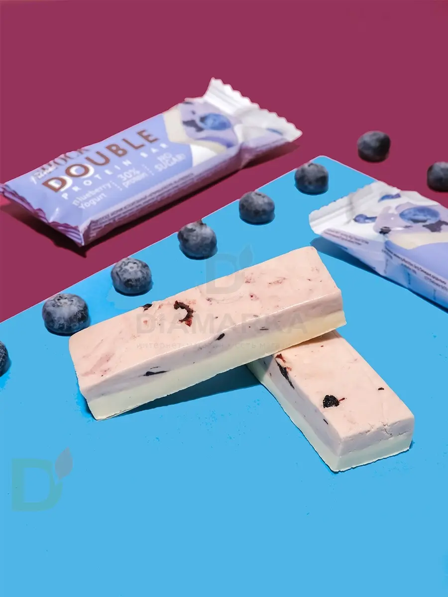 Батончик протеиновый FitnesShock Черничный йогурт 40гр. в Ростове-на-Дону