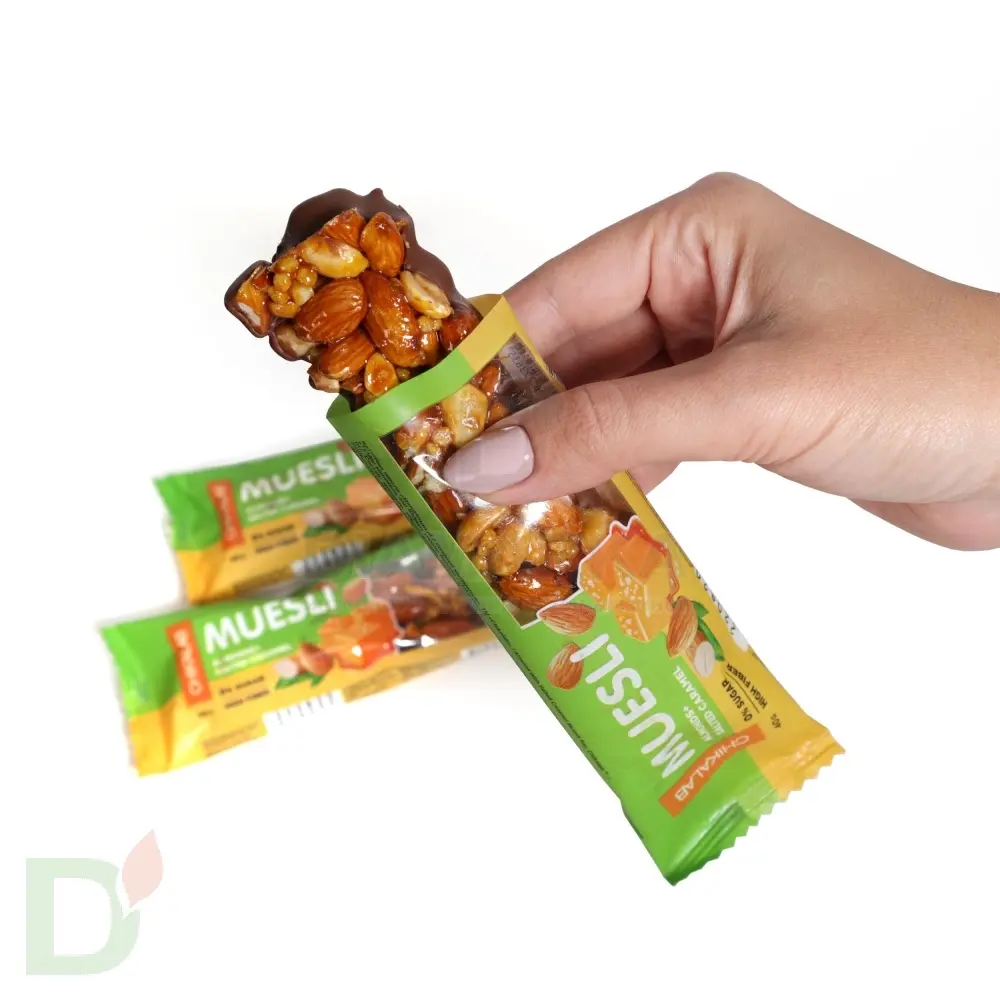 Батончик мюсли CHIKALAB миндальный с соленой карамелью 40 гр. в Ростове-на-Дону