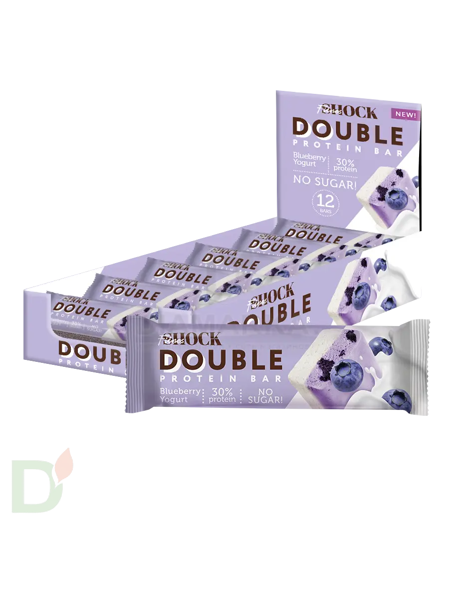 Батончик протеиновый FitnesShock Черничный йогурт 40гр. в Ростове-на-Дону