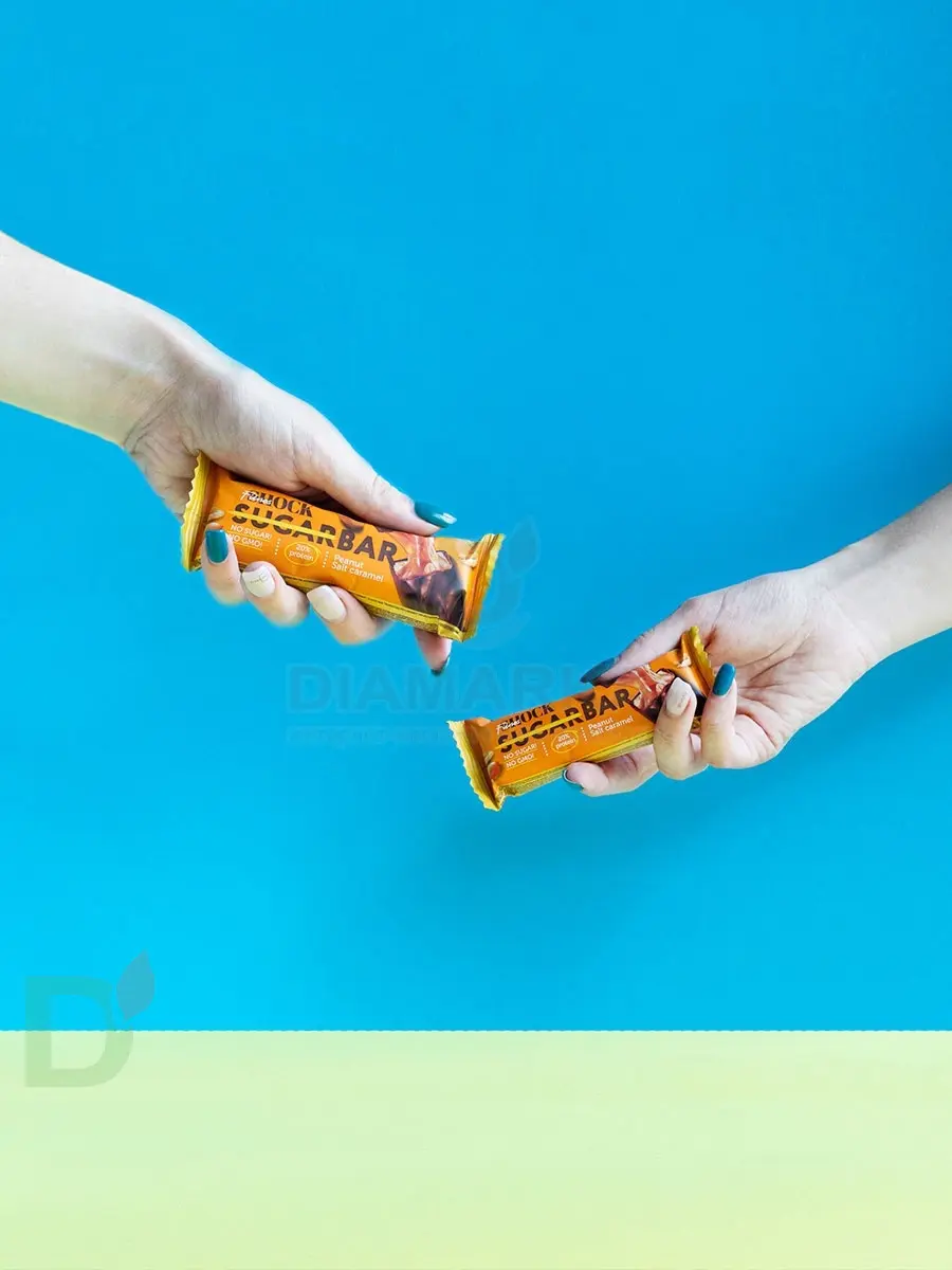 Батончик протеиновый FitnesShock Шоколадная карамель-фундук 50гр. в Ростове-на-Дону