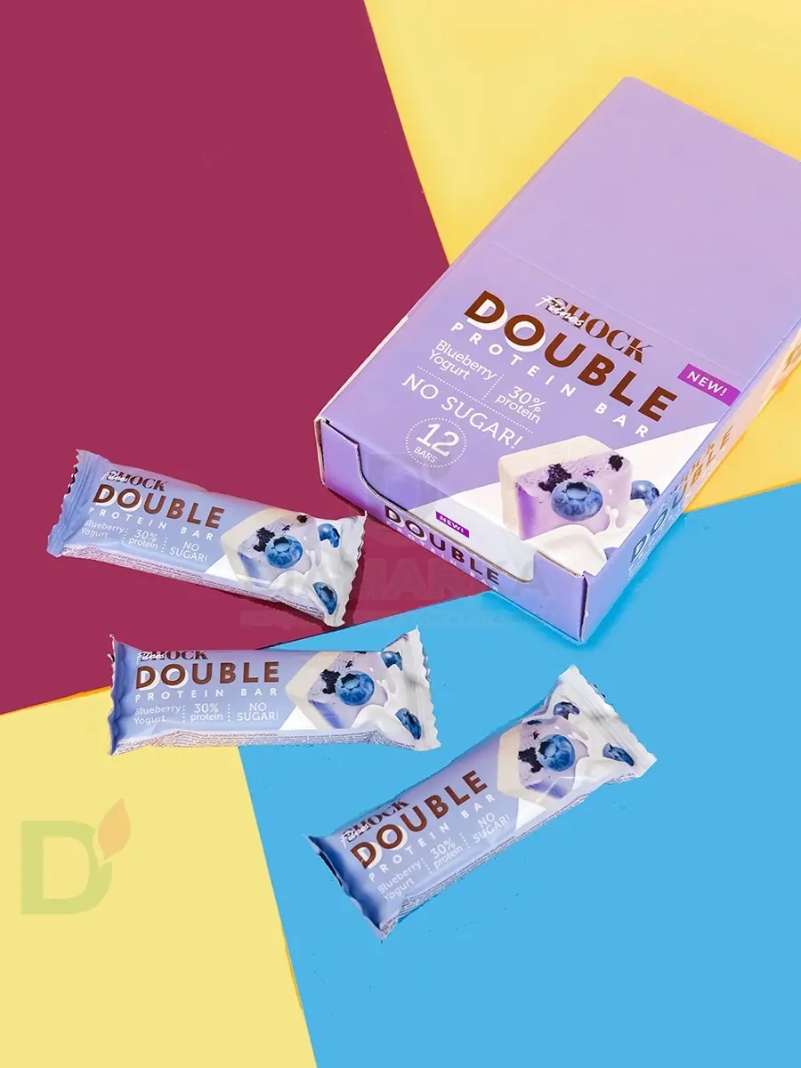 Батончик протеиновый FitnesShock Черничный йогурт 40гр. в Ростове-на-Дону