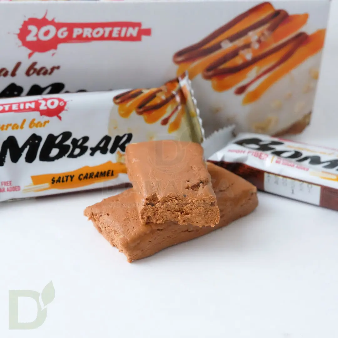 Батончик BOMBBAR Соленая карамель 60 гр. в Ростове-на-Дону