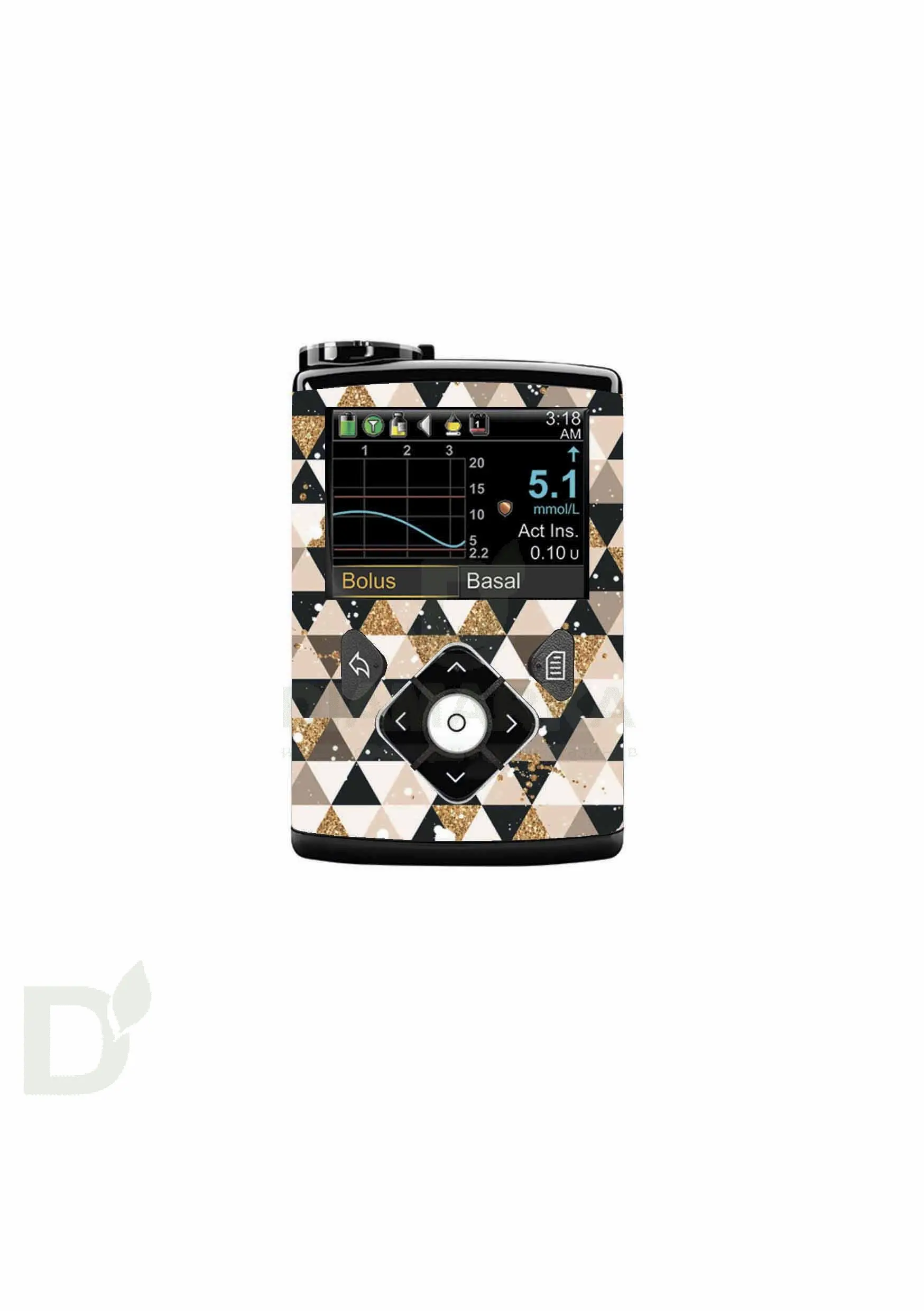 Наклейка на инсулиновую помпу Медтроник 640G, 720G, 740G и 780G