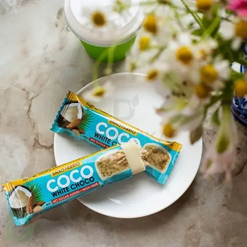 Батончик Snaq Fabriq глазированный Кокосово-миндальный десерт 40гр* в Ростове-на-Дону