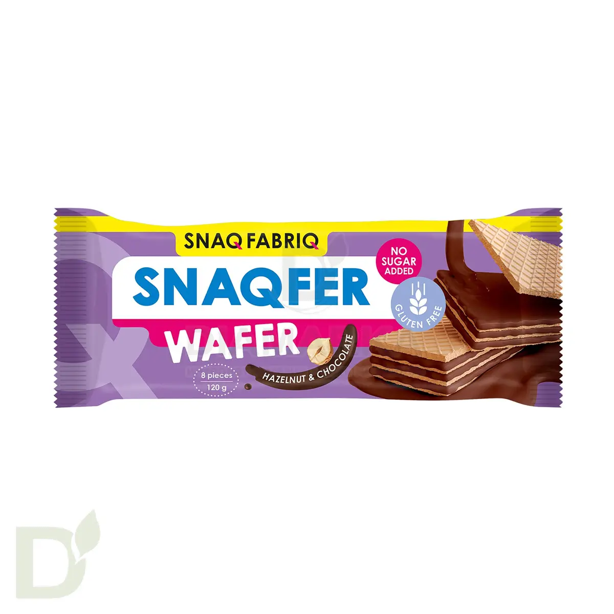 Вафли Snaq Fabriq WAFER неглазированные шоколад-фундук, 120гр в Ростове-на-Дону