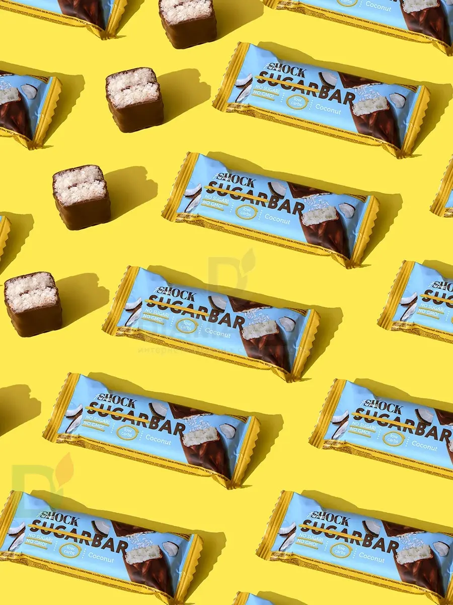 Батончик протеиновый FitnesShock Кокос 50гр. в Ростове-на-Дону