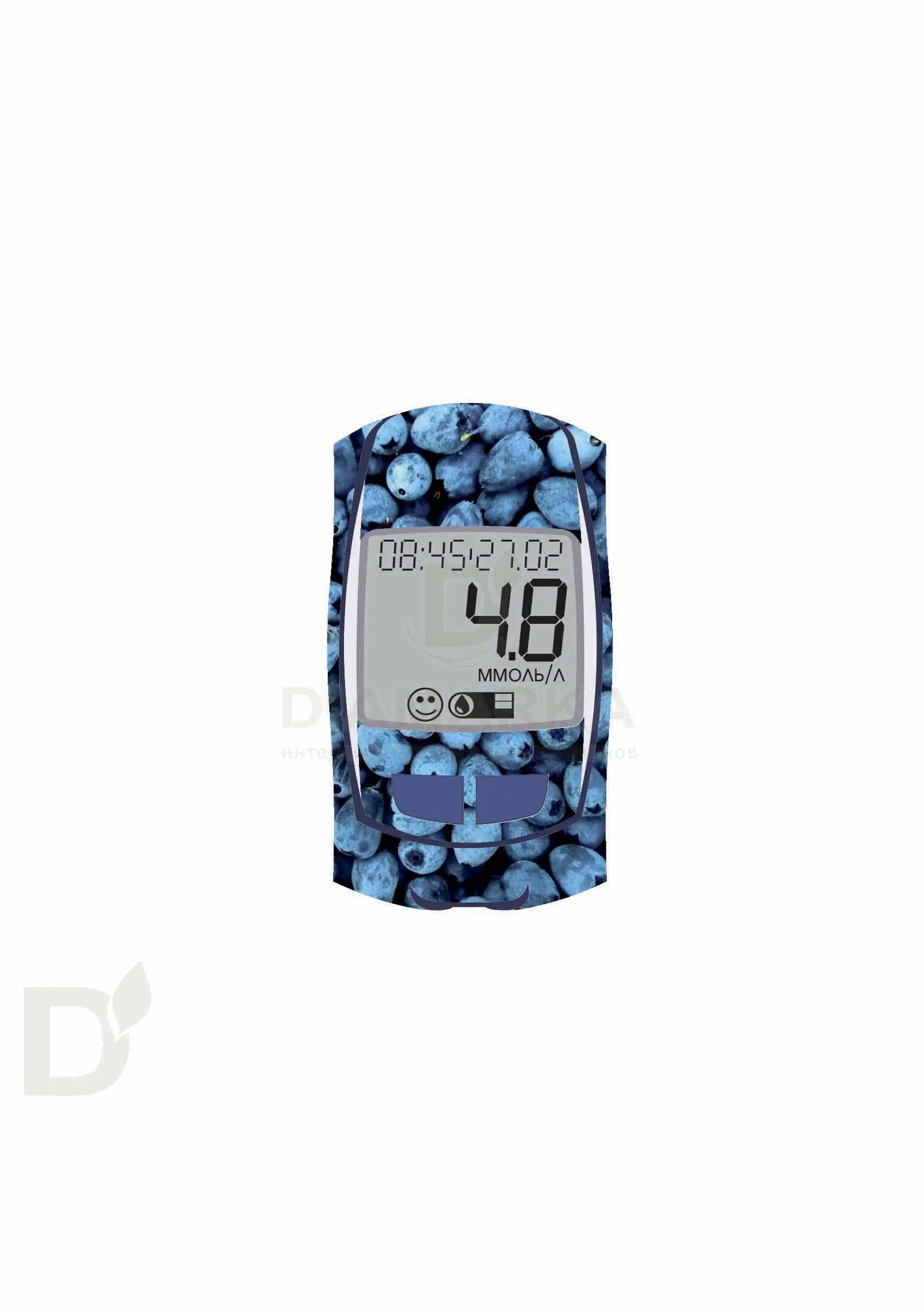 Наклейка на глюкометр Сателлит-Экспресс